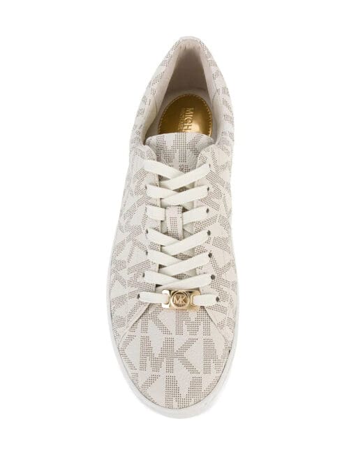 Micheal kors logo print sneakers - Image 4