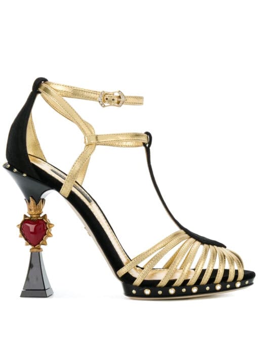 Dolce & gabbana  Bette sculpted heel sandals