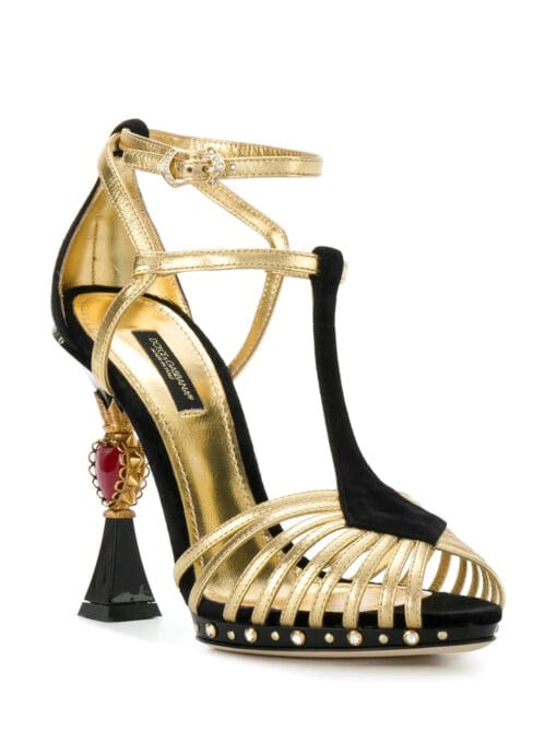 Dolce & gabbana  Bette sculpted heel sandals - Image 2