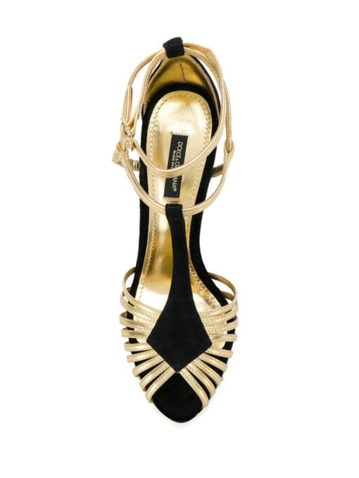 Dolce & gabbana  Bette sculpted heel sandals - Image 4