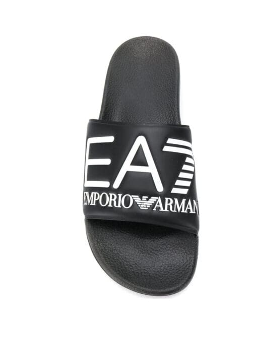 Ea7 Emporio Armani  embossed logo slides - Image 4