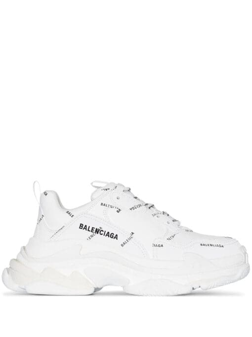 Balenciaga Triple S logo print sneakers