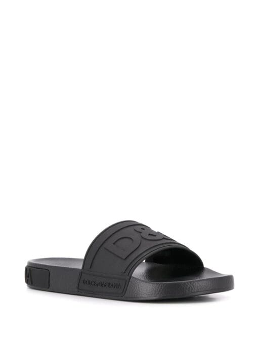 Dolce & Gabbana  embossed logo slides - Image 2