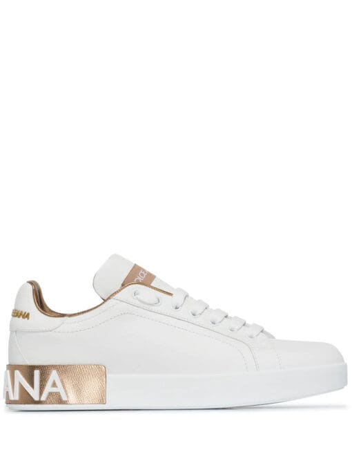 Dolce & gabbana  Portofino logo-patch sneakers