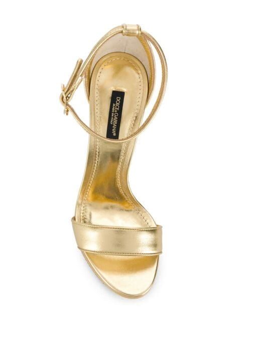 Dolce & gabbana 105 mm Keira baroque logo sandals - Image 4