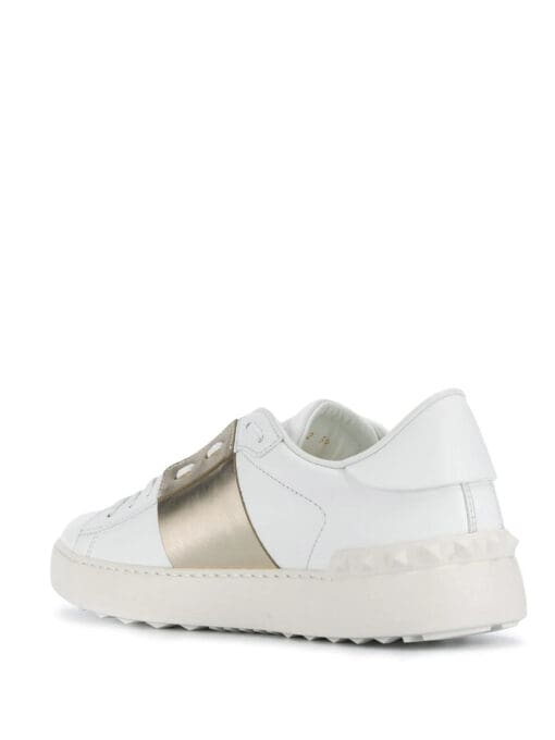 Valentino Garavani Open leather trainers - Image 3