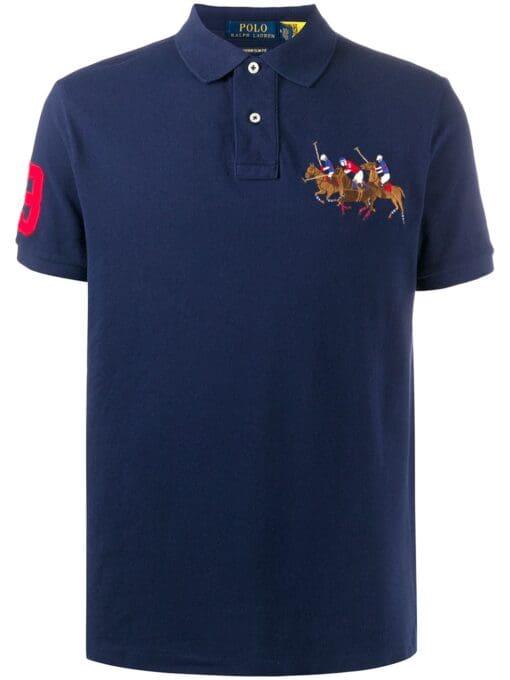 Polo Ralph Lauren embroidered cotton polo shirt