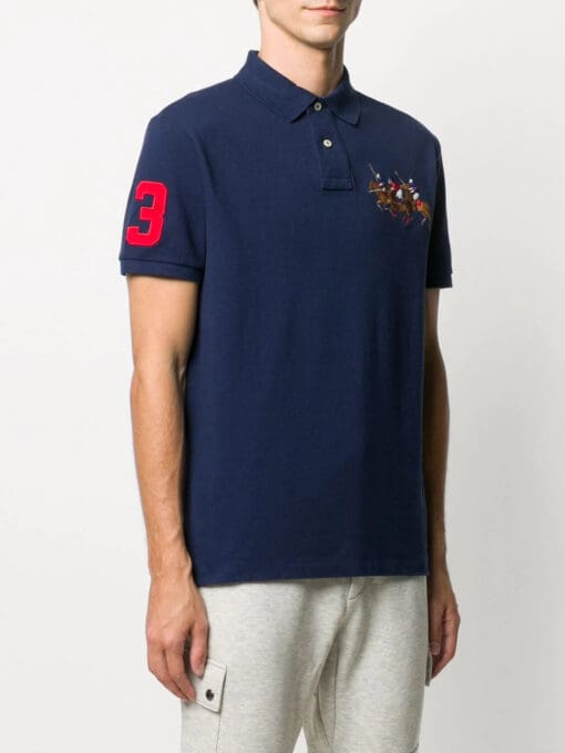 Polo Ralph Lauren embroidered cotton polo shirt - Image 3