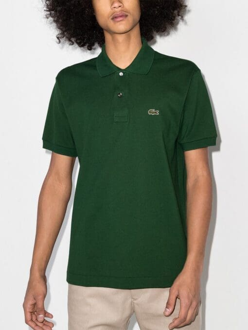 Lacoste logo-patch short-sleeve polo shirt - Image 2