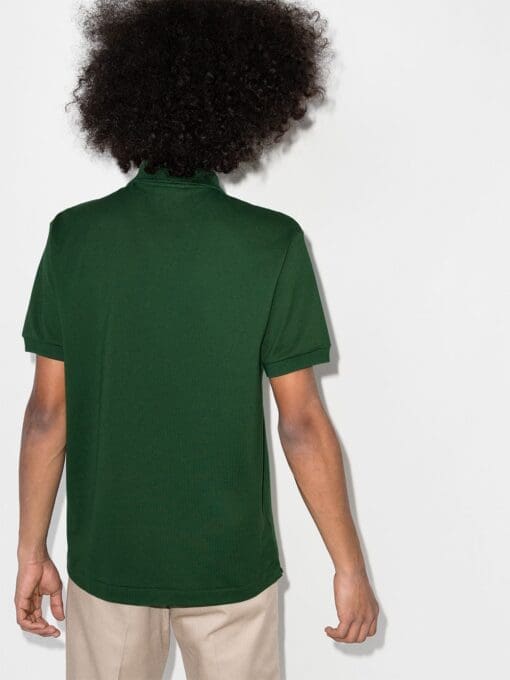 Lacoste logo-patch short-sleeve polo shirt - Image 3