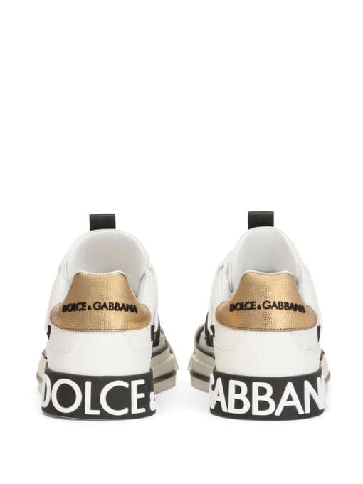 Dolce & gabbana panelled low-top sneakers - Image 3