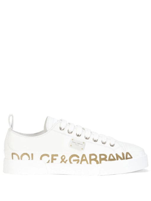 Dolce & gabbana logo-print low-top sneakers