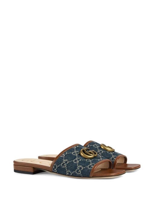 Gucci Double G open toe sandals - Image 2