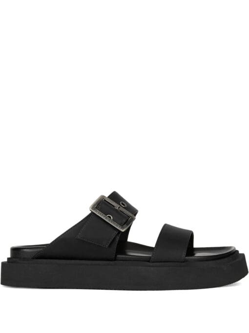 Giuseppe Zanotti  Livio double strap leather slides