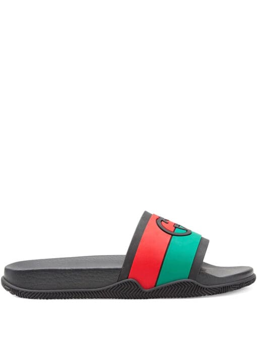 Gucci  Interlocking G slide sandals