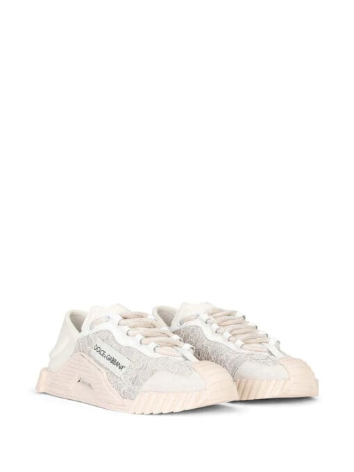 Dolce & gabbana  NS1 lace panelled sneakers - Image 2