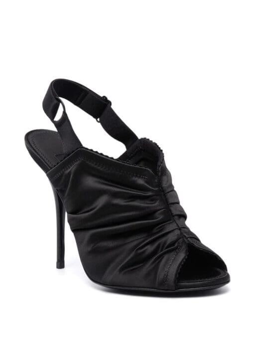 Dolce & gabbana  ruched stiletto sandals - Image 2