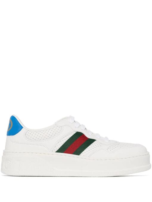 Gucci Web-stripe low-top sneakers