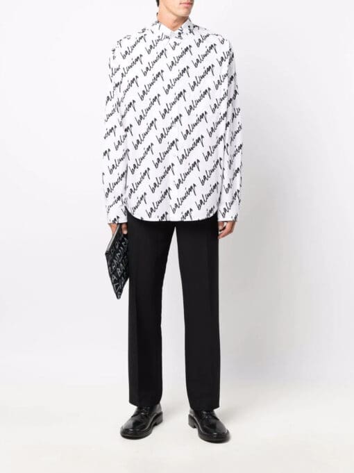 Balenciaga New Scribble button-down shirt - Image 2