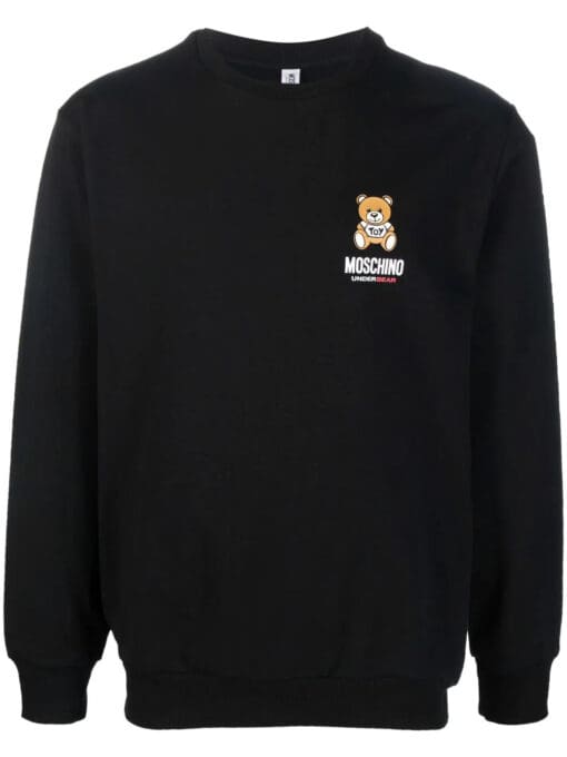 Moschino  teddy bear-print crew neck sweatshirt