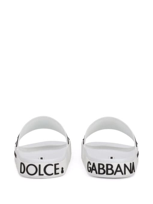 Dolce & Gabbana  logo-strap slides - Image 3