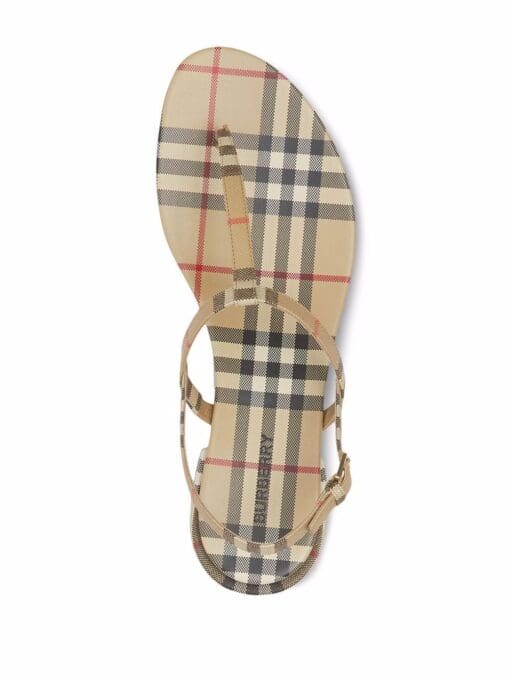 Burberry Vintage Check thong-strap sandals - Image 4