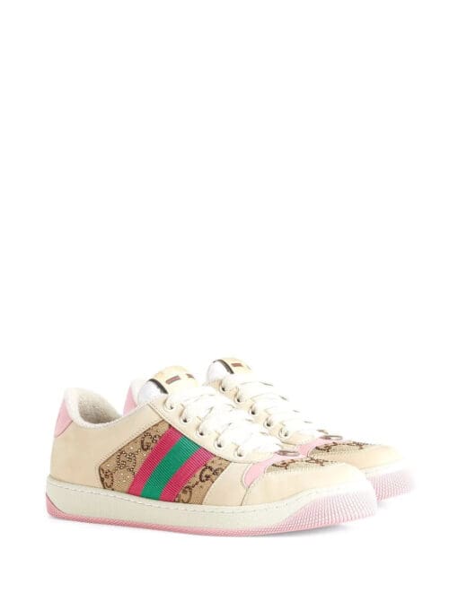 Gucci crystal-embellished GG Screener sneakers - Image 2