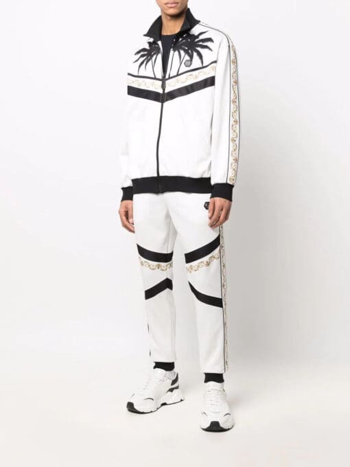 Philipp Plein  Baroque-print tracksuit - Image 2