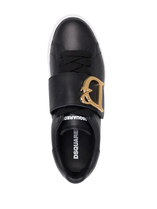 Dsquared2 logo-plaque touch-strap sneakers - Image 4