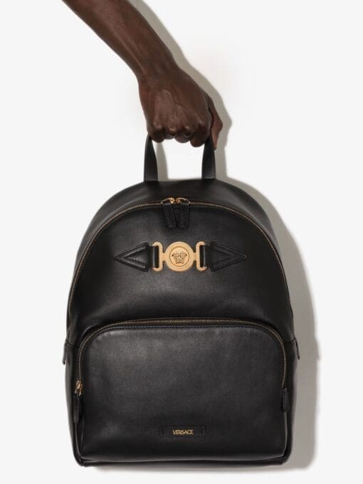 Versace Medusa leather backpack - Image 4