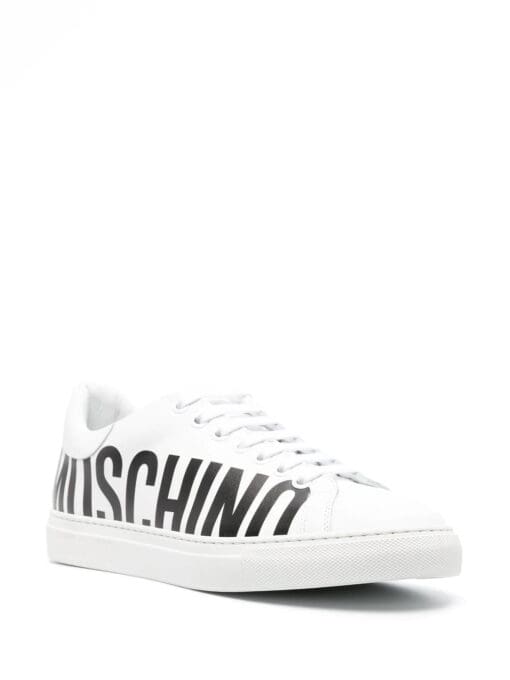 Moschino logo-print low-top sneakers