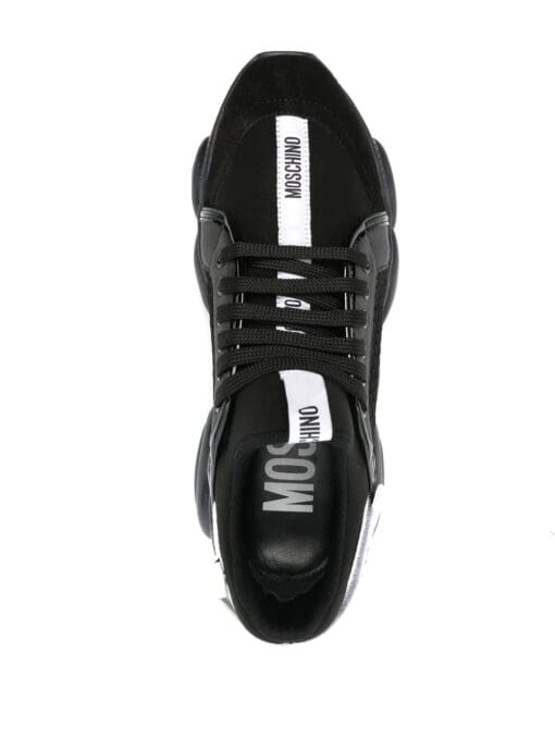 Moschino panelled chunky sneakers - Image 4