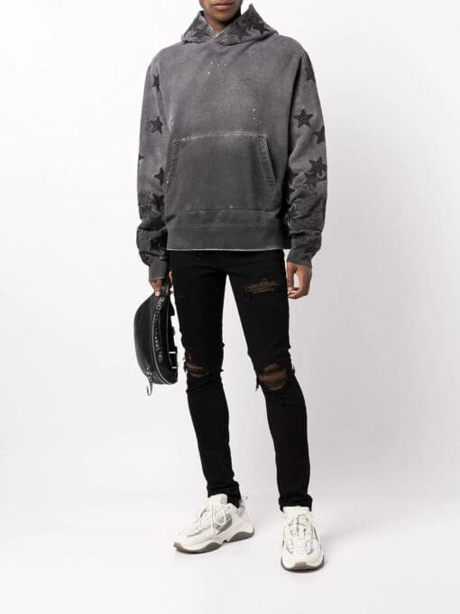 Amiri distressed ultra suede jeans - Image 2