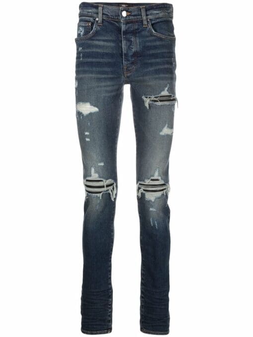 Amiri distressed skinny fit jeans