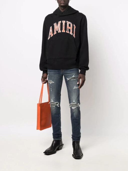 Amiri distressed skinny fit jeans - Image 2