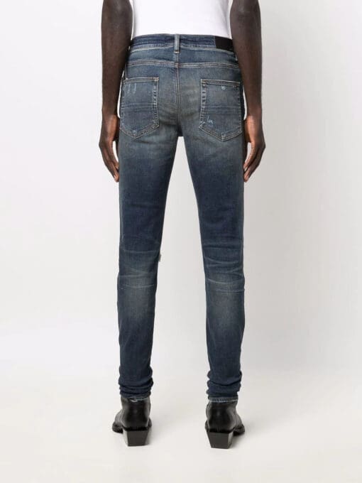 Amiri distressed skinny fit jeans - Image 4