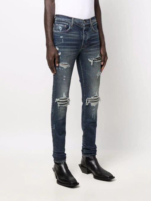 Amiri distressed skinny fit jeans - Image 3