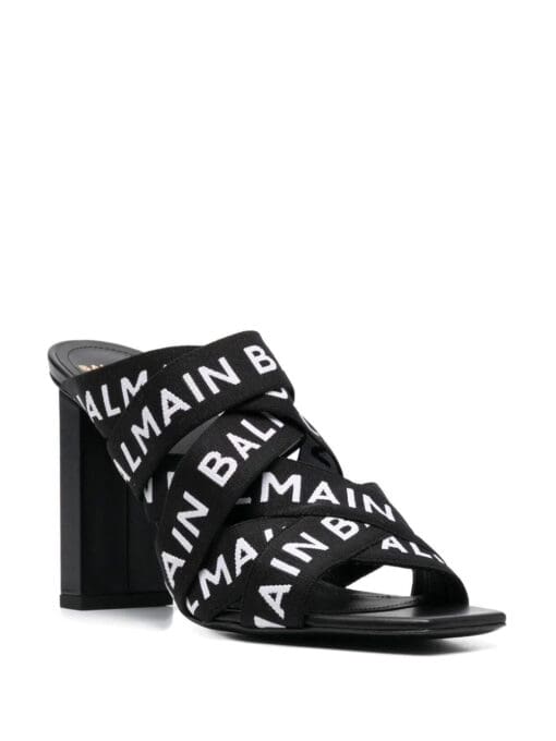 Balmain logo strappy sandals - Image 2