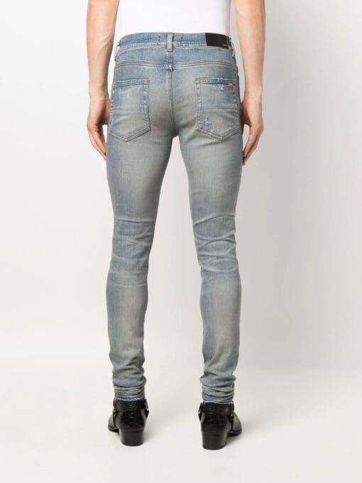 Amiri distressed-effect skinny jeans - Image 4