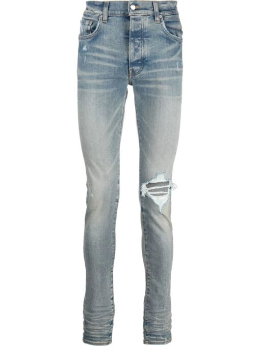 Amiri distressed-effect skinny jeans