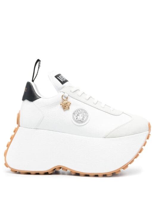 Versace platform sole low top sneakers