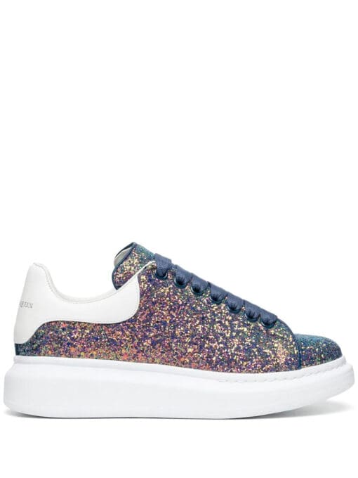 Alexander Mcqueen glitter-embellished Oversized sneakers