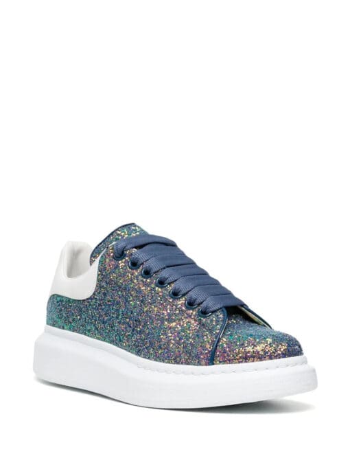 Alexander Mcqueen glitter-embellished Oversized sneakers - Image 2