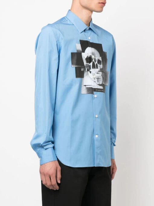 Alexander Mcqueen skull-detail shirt - Image 3