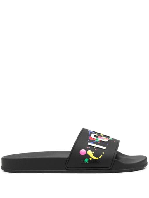 Dsquared2  slogan-print slides