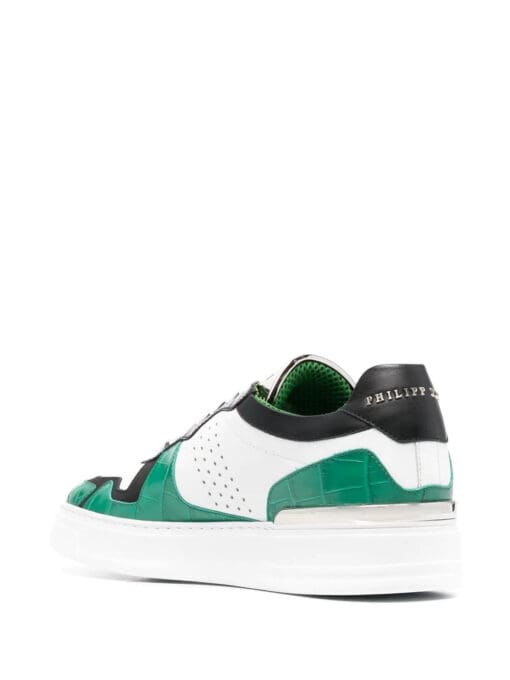 Phillip plein colour-block low-top sneakers - Image 3