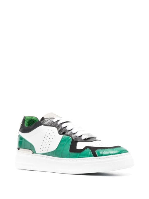 Phillip plein colour-block low-top sneakers - Image 2