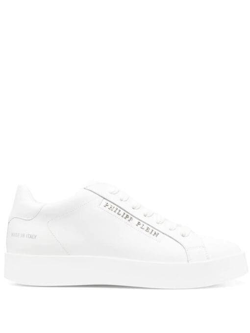 Phillip plein low-top leather sneakers