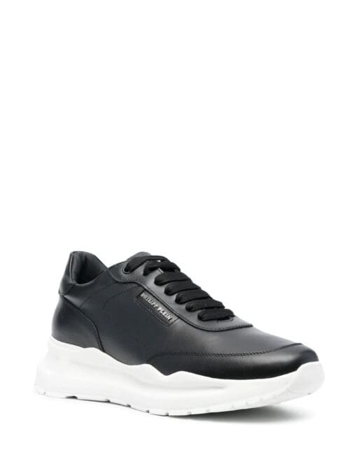 Phillip plein Runner leather low-top sneakers - Image 2