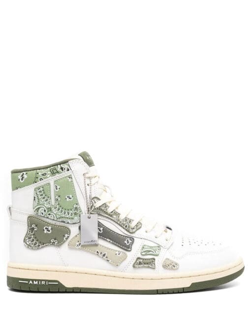 Amiri bandana panelled sneakers